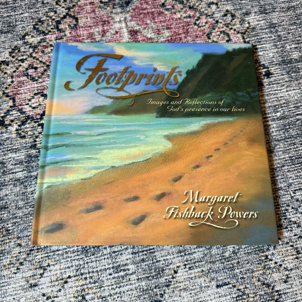 Footprints Hardcover Devotional Book